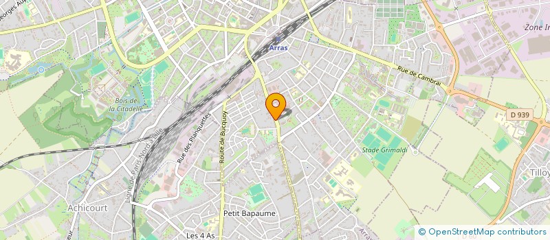 localisation de l'entreprise MADAME FLORENCE DUFOUR-LEFORT à ARRAS
