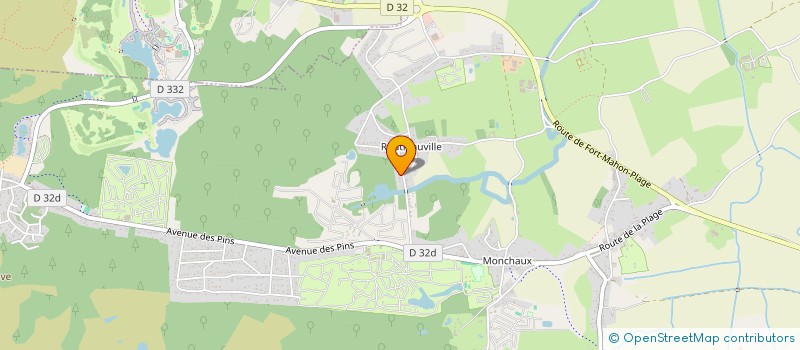 localisation de l'entreprise MADAME FLORENCE DUHAMEAUX  SAINT-QUENTIN-EN-TOURMONT