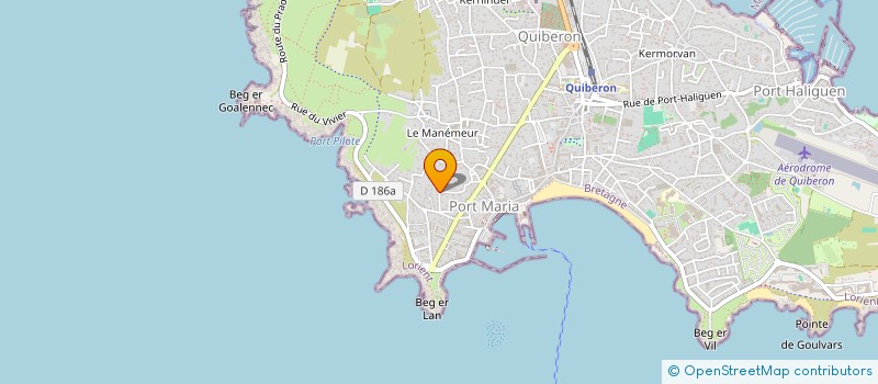 localisation de l'entreprise MADAME FLORENCE DUHAMEL à QUIBERON
