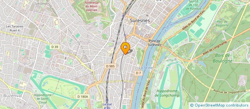 localisation de l'entreprise MADAME FLORENCE DUMAS à SURESNES