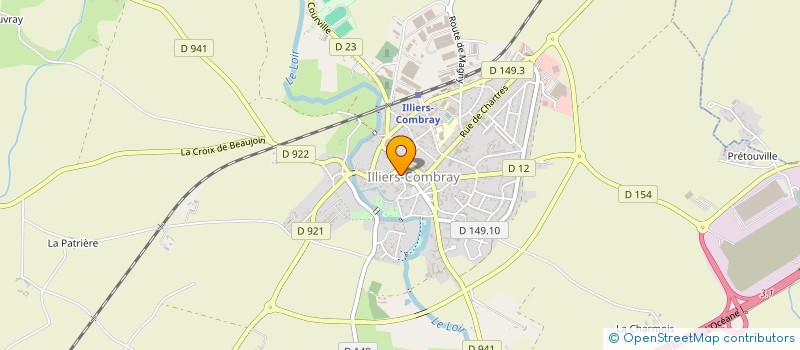 localisation de l'entreprise MADAME FLORENCE DUPONT à ILLIERS COMBRAY