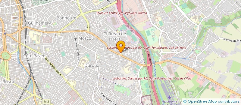 localisation de l'entreprise MADAME FLORENCE DUPRAT à TOULOUSE
