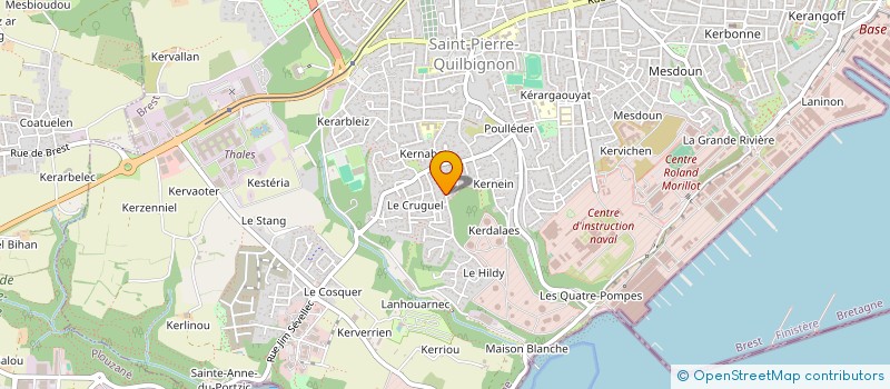localisation de l'entreprise MADAME FLORENCE DUPUIS à BREST