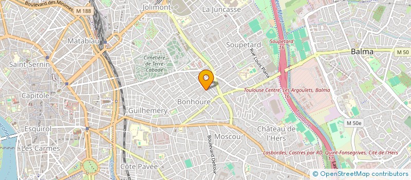 localisation de l'entreprise MADAME FLORENCE DUPUY à TOULOUSE