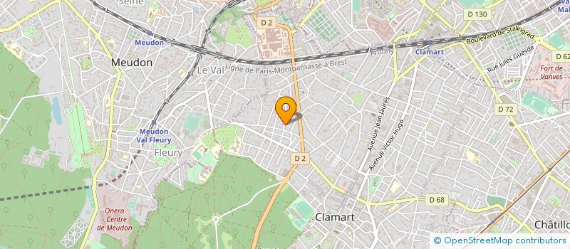 localisation de l'entreprise MADAME FLORENCE DURAND à CLAMART