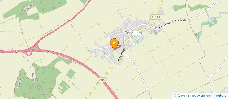 localisation de l'entreprise MADAME FLORENCE DURIEZ  TORVILLIERS