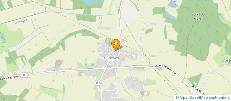 localisation de l'entreprise MADAME FLORENCE DYE  TRAMOYES