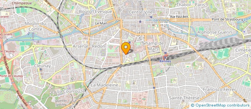 localisation de l'entreprise MADAME FLORENCE ELIARD à RENNES