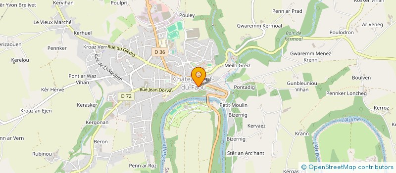 localisation de l'entreprise MADAME FLORENCE ENIZAN  CHATEAUNEUF-DU-FAOU