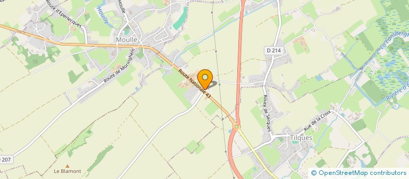 localisation de l'entreprise MADAME FLORENCE ERNOULD  SERQUES