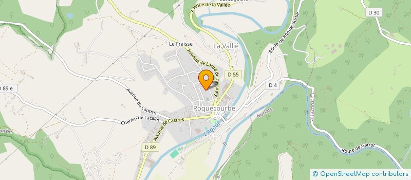 localisation de l'entreprise MADAME FLORENCE ESPINASSE à ROQUECOURBE