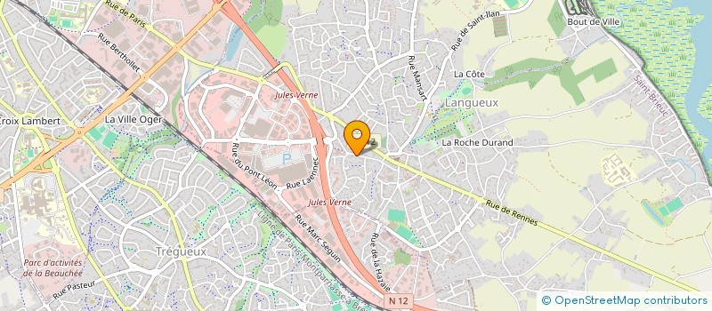 localisation de l'entreprise MADAME FLORENCE ETESSE  LANGUEUX