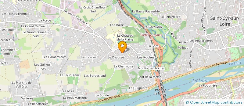 localisation de l'entreprise MADAME FLORENCE FAUCHER  FONDETTES
