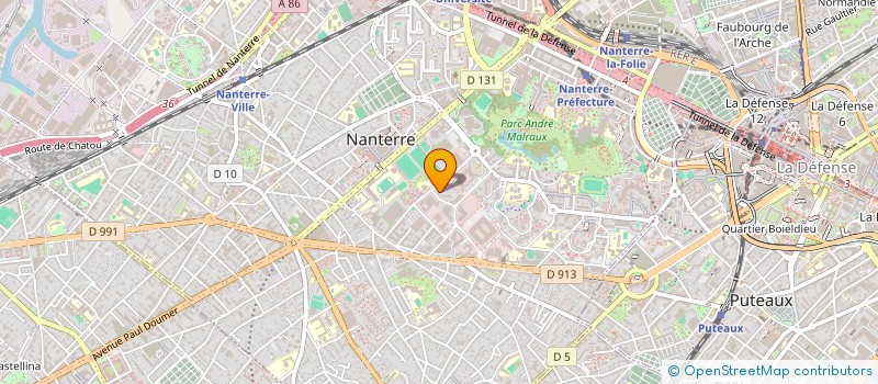 localisation de l'entreprise MADAME FLORENCE FAUCI à NANTERRE