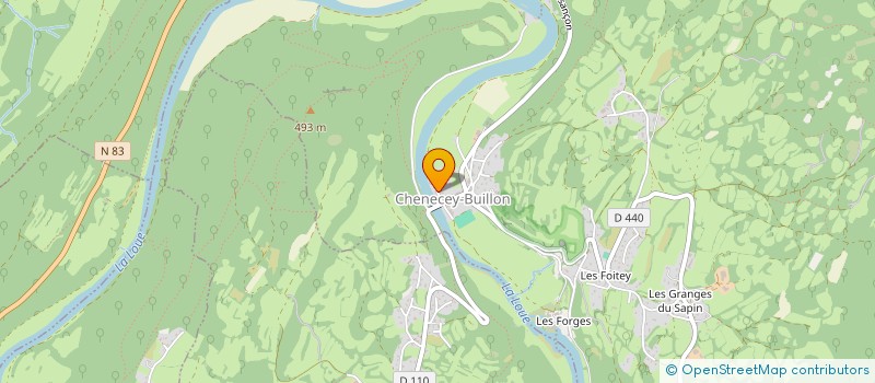 localisation de l'entreprise MADAME FLORENCE FAVRET  MYON