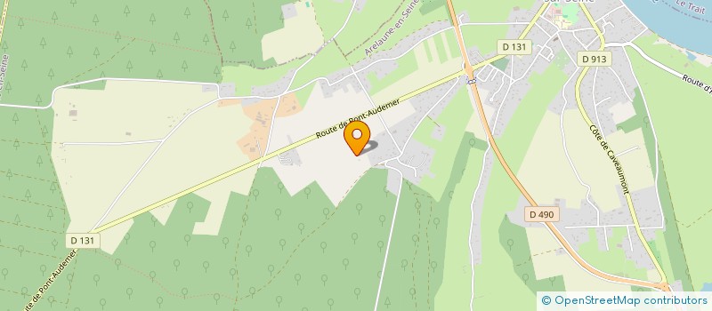 localisation de l'entreprise MADAME FLORENCE FEDINA  ARELAUNE-EN-SEINE