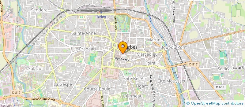 localisation de l'entreprise MADAME FLORENCE FERRERE  TARBES