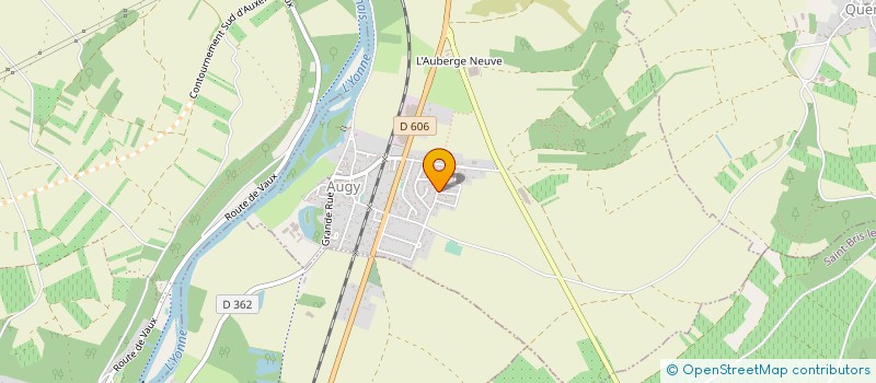 localisation de l'entreprise MADAME FLORENCE FERRIER  AUGY