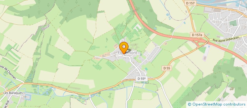 localisation de l'entreprise MADAME FLORENCE FEVRE  FLOREMONT