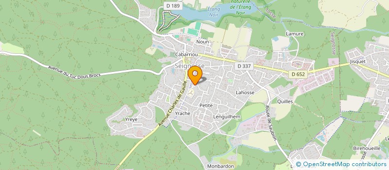 localisation de l'entreprise MADAME FLORENCE FEVRES  SEIGNOSSE