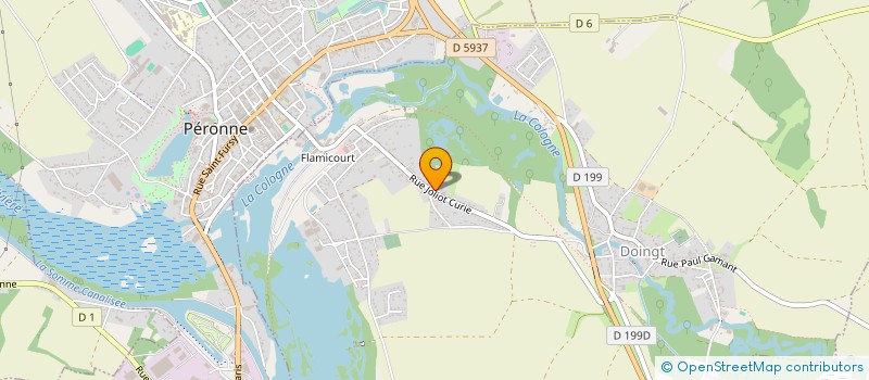 localisation de l'entreprise MADAME FLORENCE FLANDRIN  DOINGT