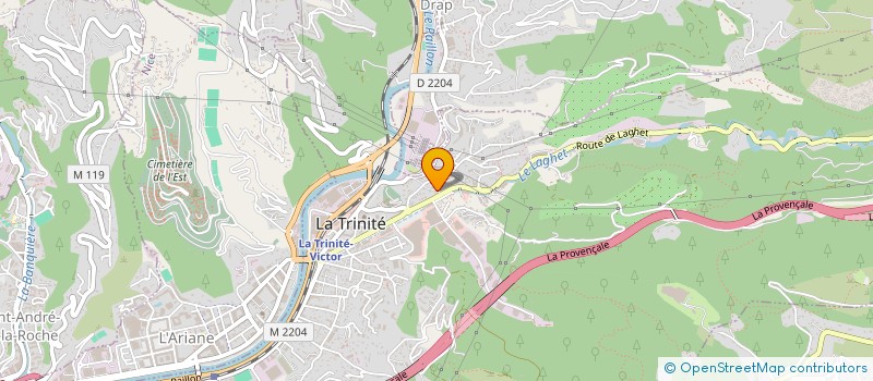 localisation de l'entreprise MADAME FLORENCE FLORENCE NANDRINO à LA TRINITE