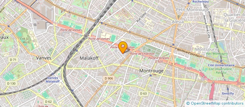 localisation de l'entreprise MADAME FLORENCE FLORIT  MALAKOFF