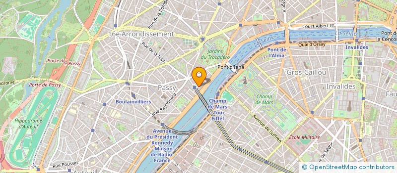 localisation de l'entreprise MADAME FLORENCE FONTAINE  PARIS