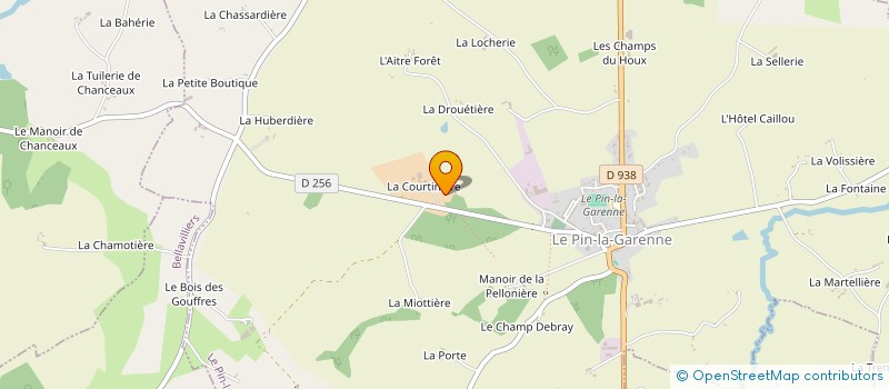 localisation de l'entreprise MADAME FLORENCE FONTAINE à LE PIN-LA-GARENNE