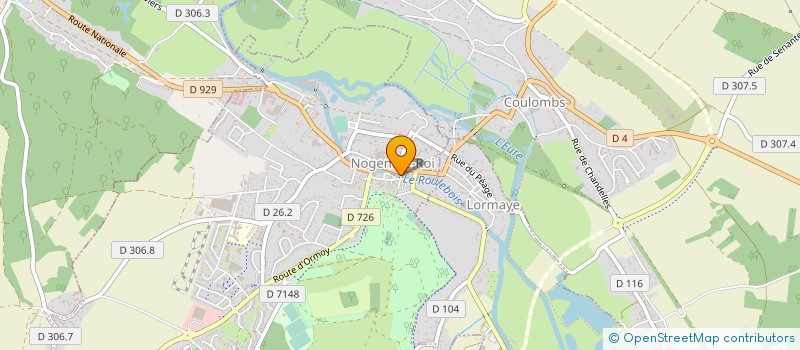 localisation de l'entreprise MADAME FLORENCE FORNETRAN à NOGENT-LE-ROI