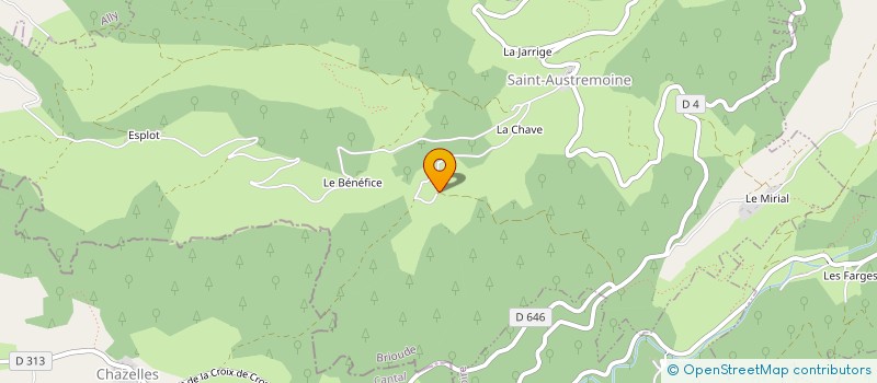 localisation de l'entreprise MADAME FLORENCE FOTAK à SAINT-AUSTREMOINE