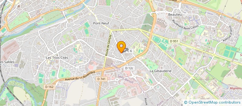 localisation de l'entreprise MADAME FLORENCE FOULADOU à POITIERS