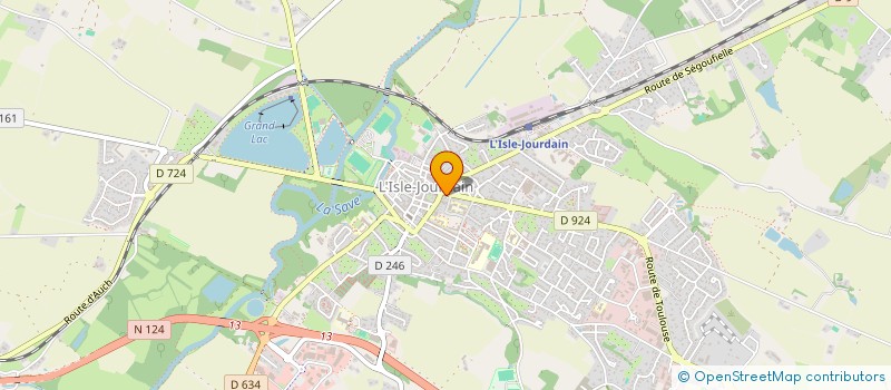 localisation de l'entreprise MADAME FLORENCE FOURNAC  L'ISLE-JOURDAIN