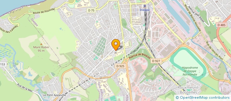 localisation de l'entreprise MADAME FLORENCE FREULET  DIEPPE