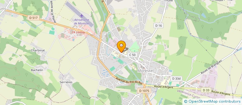 localisation de l'entreprise MADAME FLORENCE FUSY  MORESTEL