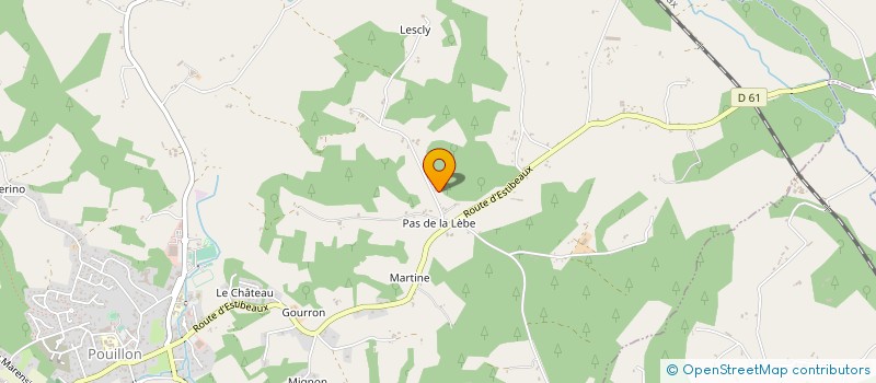 localisation de l'entreprise MADAME FLORENCE GALLET  DAX