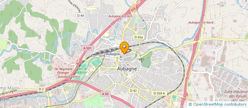 localisation de l'entreprise MADAME FLORENCE GARBE à AUBAGNE