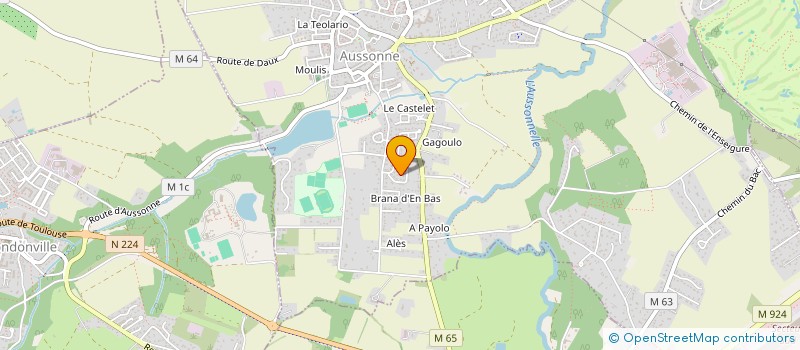localisation de l'entreprise MADAME FLORENCE GARBIN à AUSSONNE
