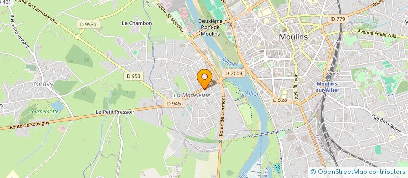 localisation de l'entreprise MADAME FLORENCE GARDETTE  MOULINS