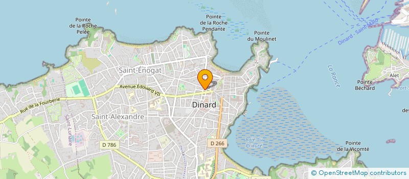 localisation de l'entreprise MADAME FLORENCE GAUTIER  DINARD