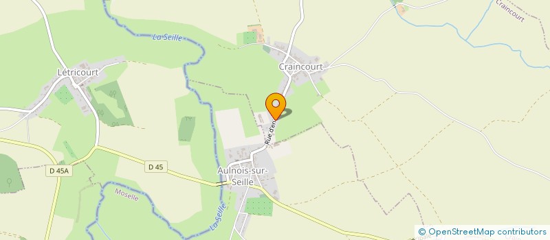 localisation de l'entreprise MADAME FLORENCE GENAY  CRAINCOURT