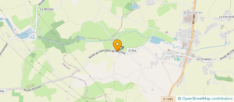 localisation de l'entreprise MADAME FLORENCE GENIAUX  BOURGOIN-JALLIEU