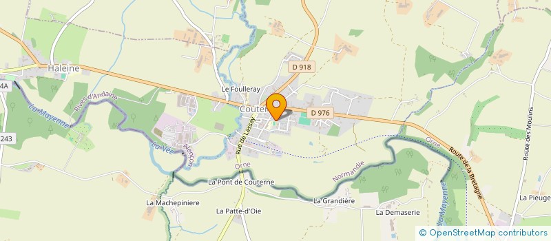 localisation de l'entreprise MADAME FLORENCE GERAULT à LA FERTE MACE
