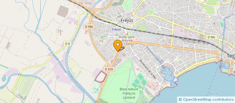 localisation de l'entreprise MADAME FLORENCE GERMAIN à FREJUS