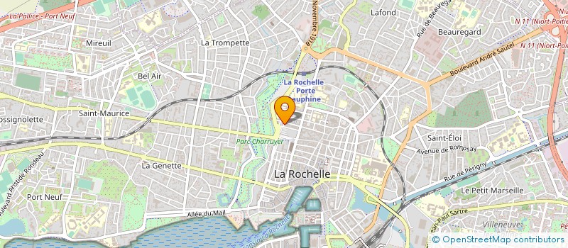 localisation de l'entreprise MADAME FLORENCE GERY  LA ROCHELLE