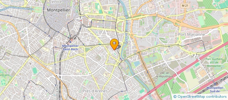 localisation de l'entreprise MADAME FLORENCE GESLIN  SAINT-ESTEVE