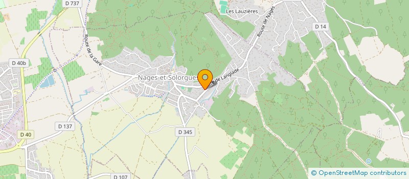 localisation de l'entreprise MADAME FLORENCE GIACALONE  NAGES-ET-SOLORGUES