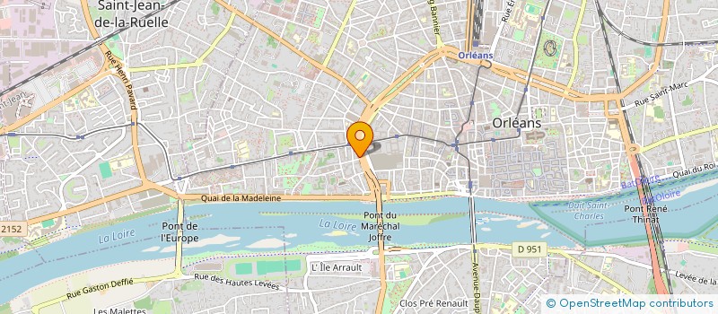 localisation de l'entreprise MADAME FLORENCE GILLET à ORLEANS
