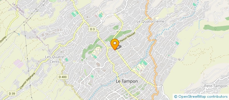 localisation de l'entreprise MADAME FLORENCE GILLET à LE TAMPON