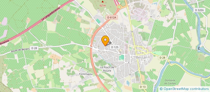 localisation de l'entreprise MADAME FLORENCE GIMENO  BESSAN